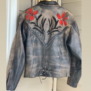 Vintage leather Jacket